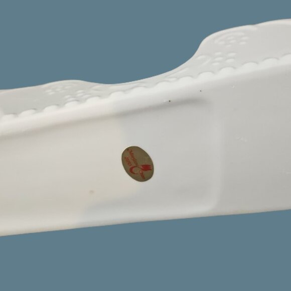 Vintage White Porcelain Silverware Holders Set of 3 by Maryland China Japan - Picture 12 of 12